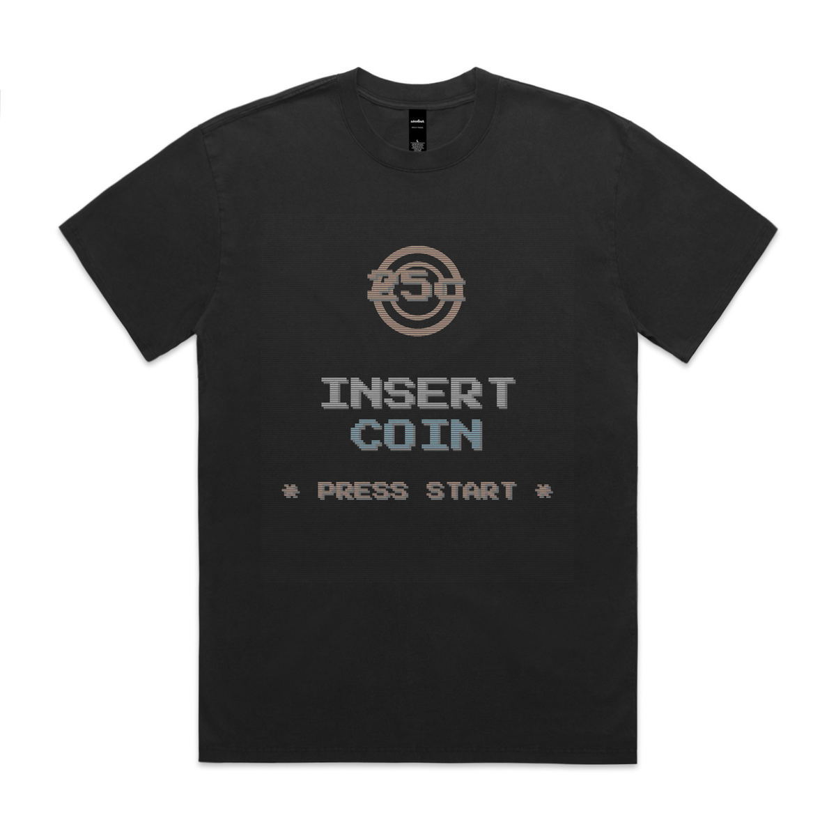Black garment rendered by the photo-compositing tool