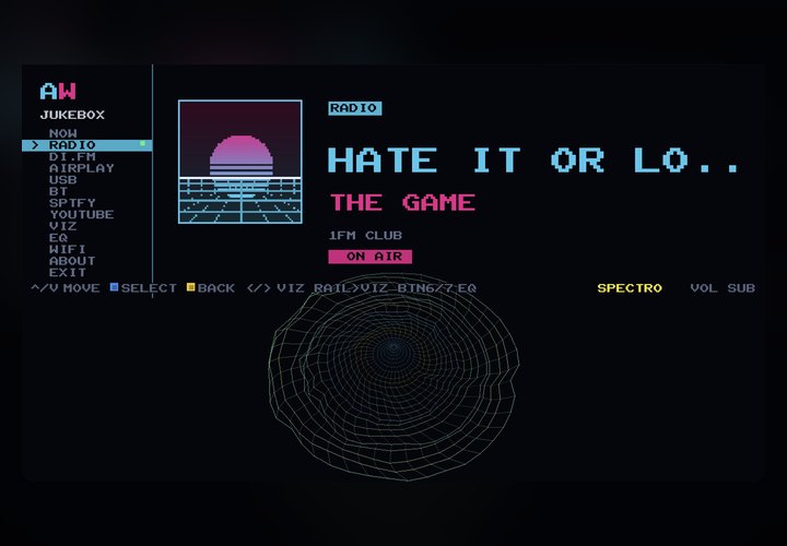 AWOW Jukebox — now playing