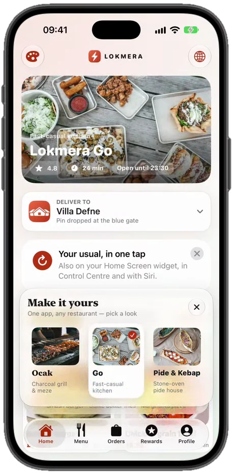 Lokmera Go · fast-casual kitchen