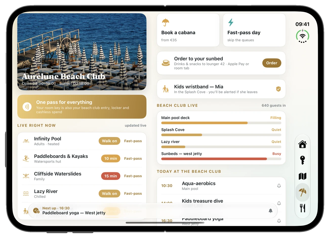 The signature tab — iPhone Duo