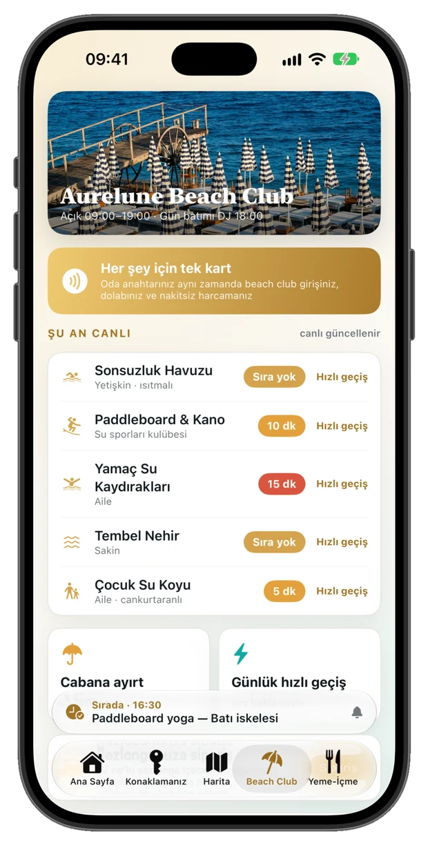 İmza sekmesi — iPhone