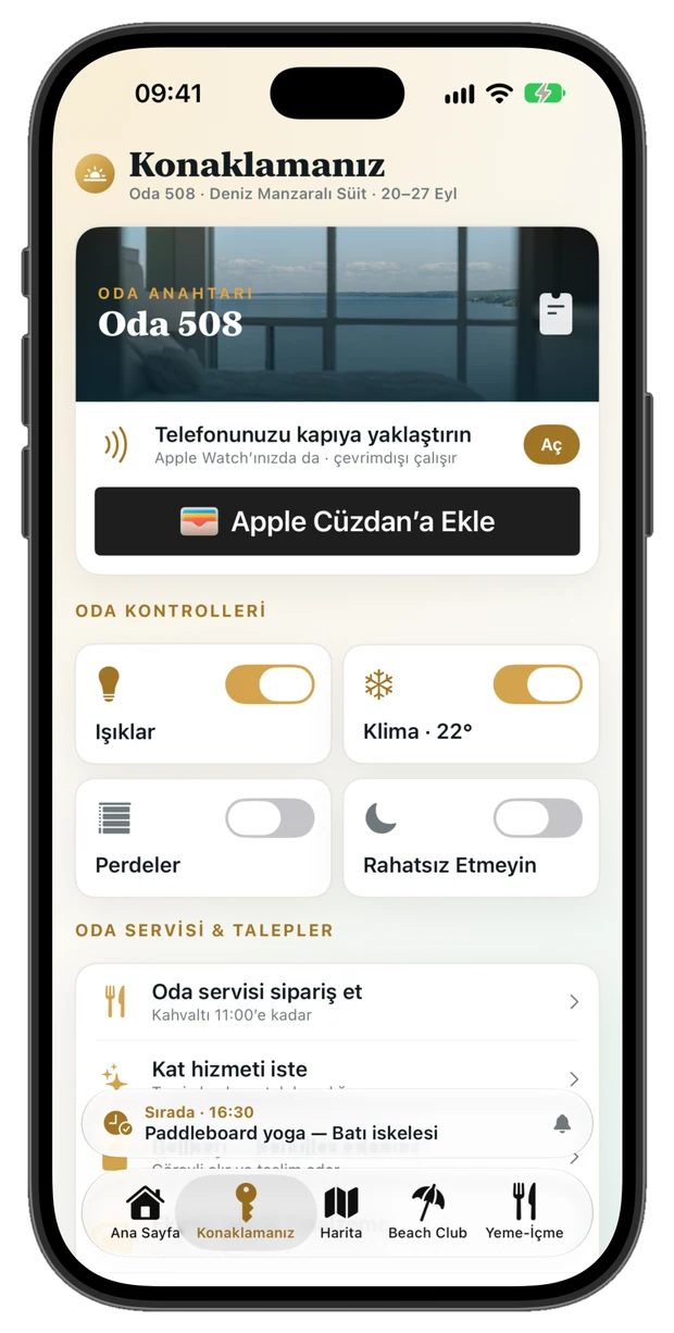 Konaklamanız — iPhone