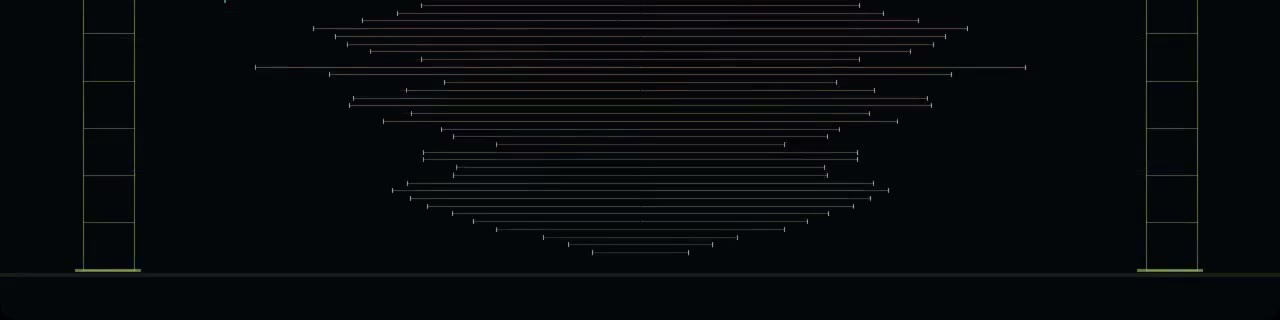 ARCLIGHT visualizer: a high-voltage cage of arcs snapping between rails