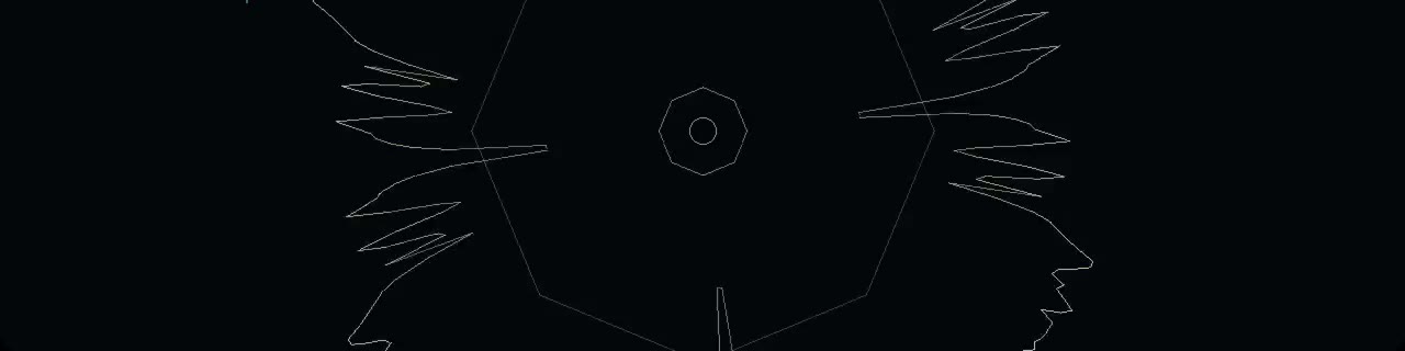 PRISMFOLD visualizer: mirrored segments folding the spectrum into symmetry