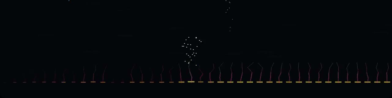 PYRE visualizer: a bed of embers breathing with the bass